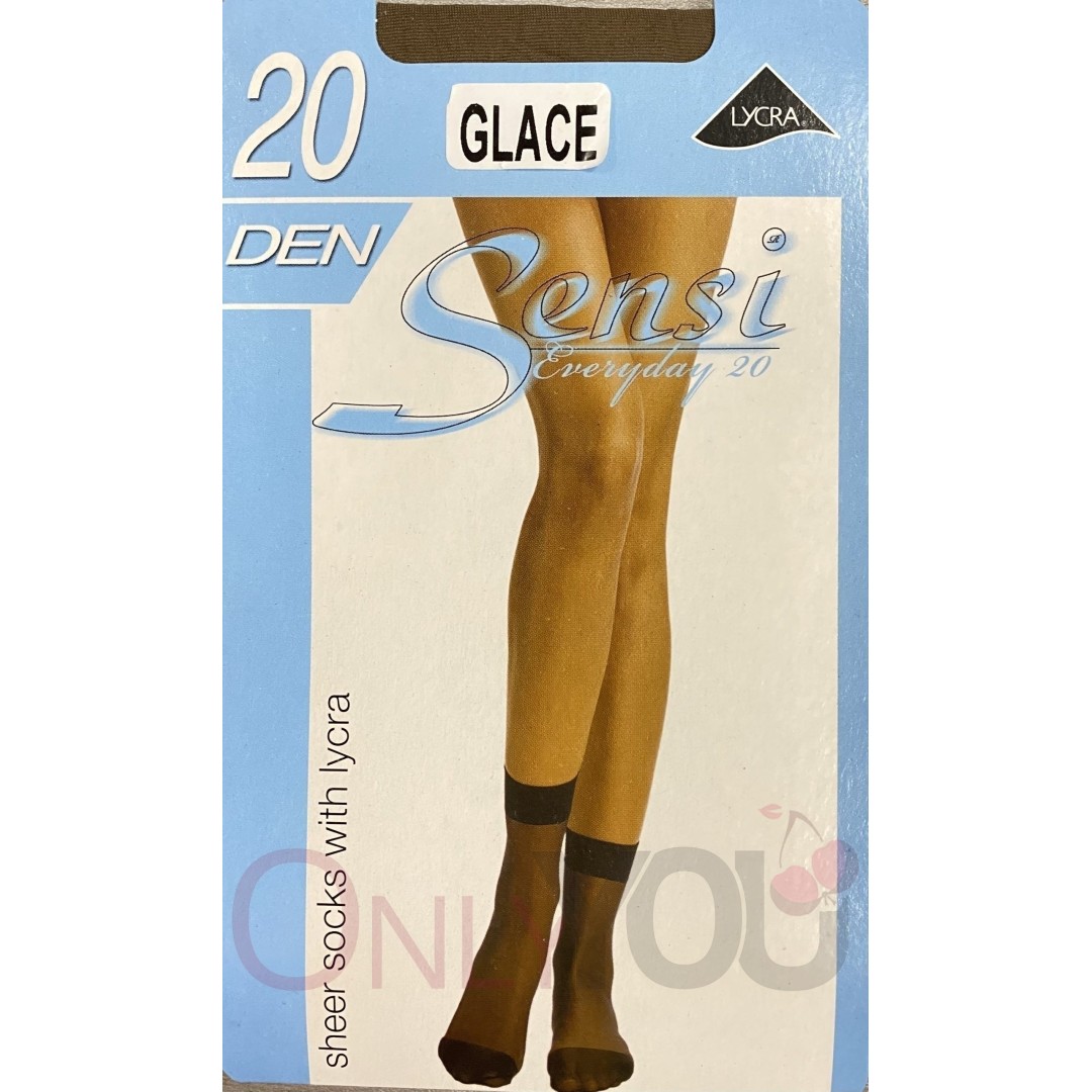 Къси чорапи с ликра 20д Glace Къси чорапи с ликра 20д Glace