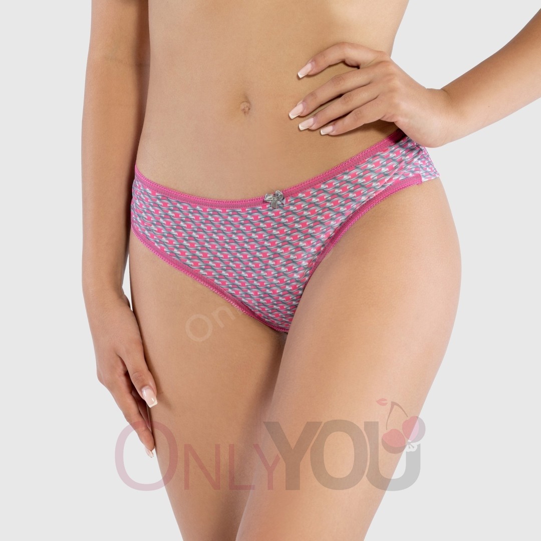 Шарени бразилиани микрофибър Fucsia 253с