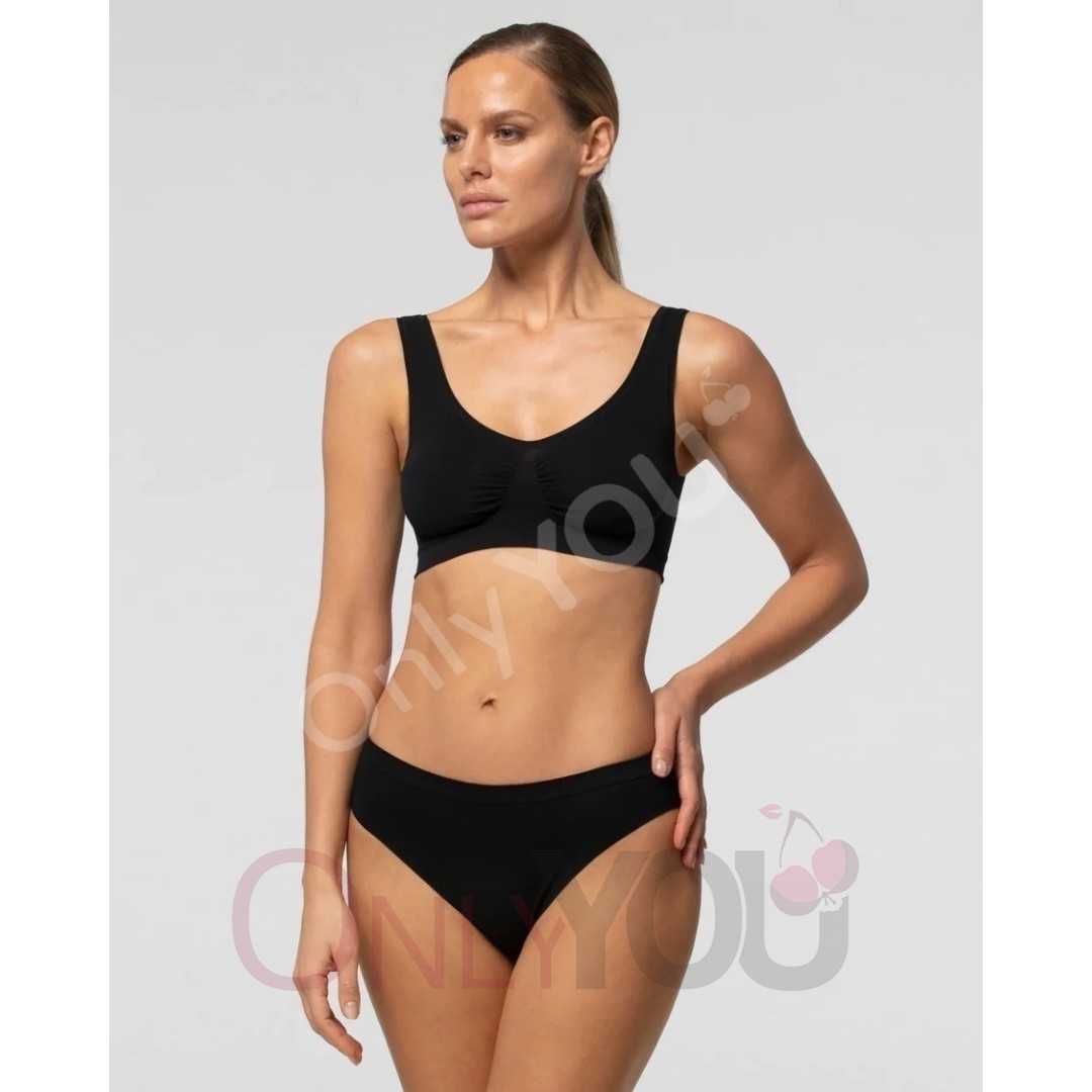Безшевни бикини Pompea Seamless Nero Безшевни бикини Pompea Seamless Nero