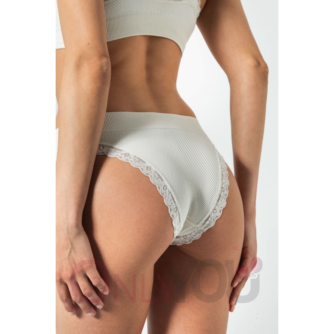 Безшевни бикини рипс Risalti  n1-119 Avorio