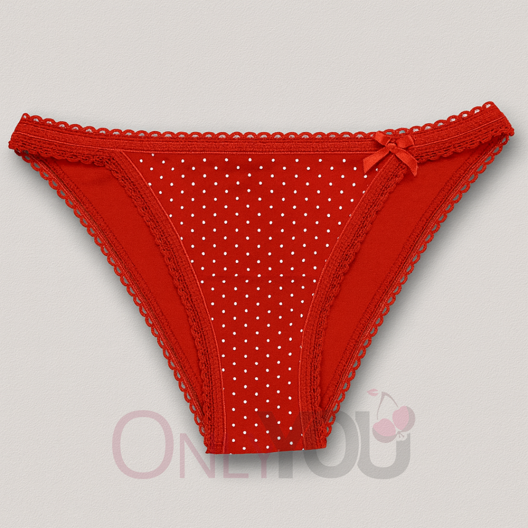 Памучни бикини лента Maris 121m Brick Dots