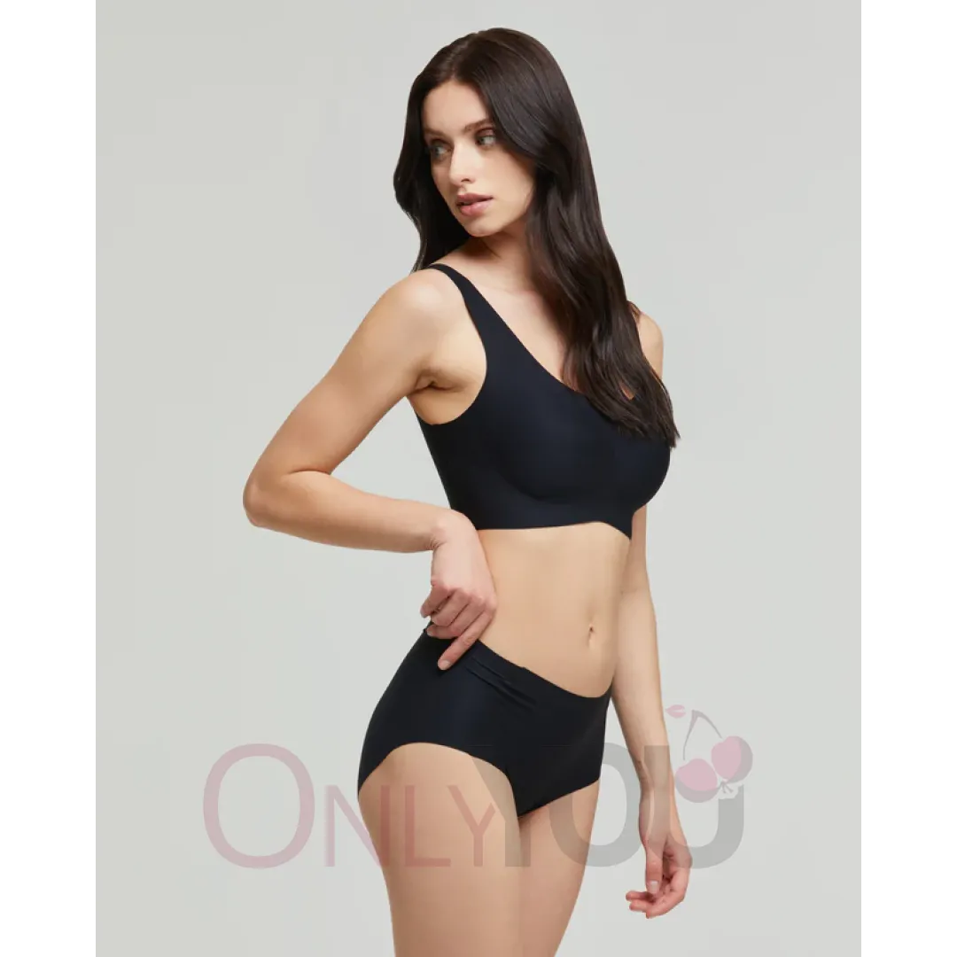 Безшевни бикини Pompea Second Skin-Черно Безшевни бикини Pompea Second Skin-Черно