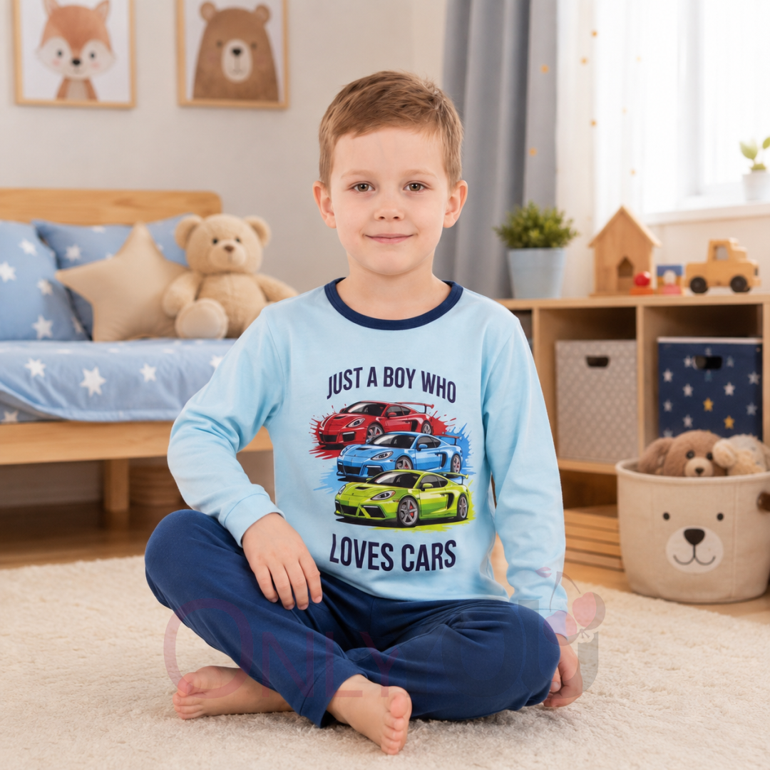 Детска пижама момче дълъг ръкав Златев 13-17 Cars
