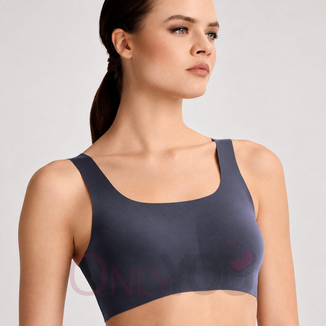Дамски безшевен топ MICROFIT - Infiore 01702 Graphite