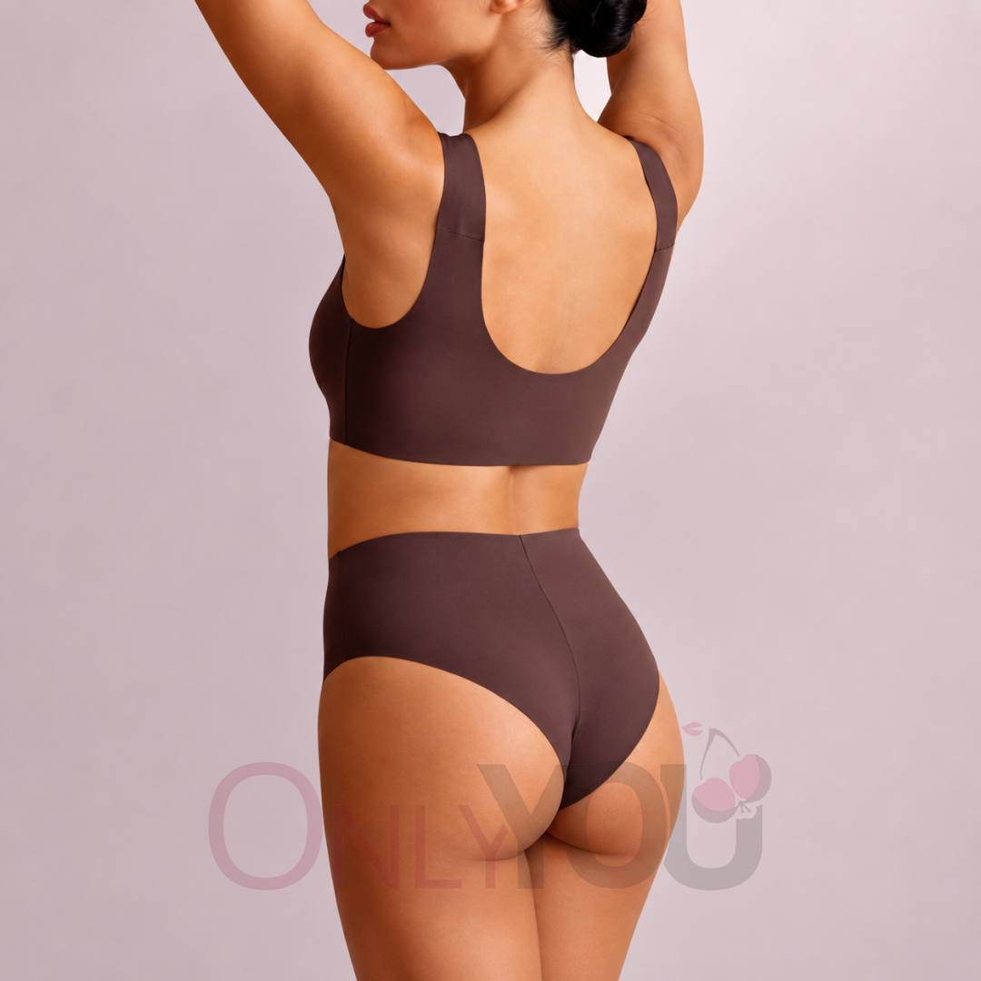 Дамски безшевен топ MICROFIT - Infiore 01702 Chocolate Дамски безшевен топ MICROFIT - Infiore 01702 Chocolate