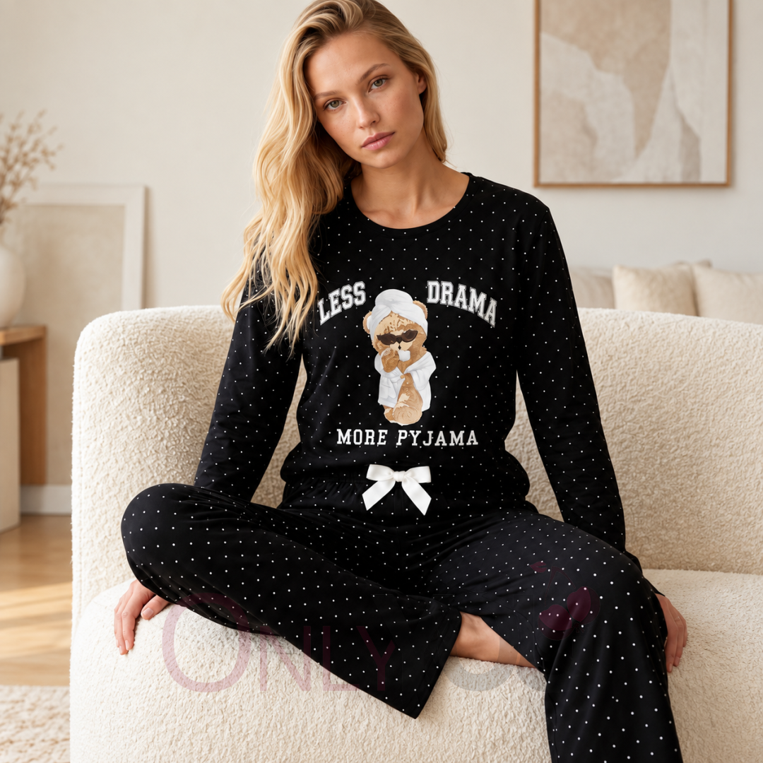 Дамска памучна пижама 40283 Teddy