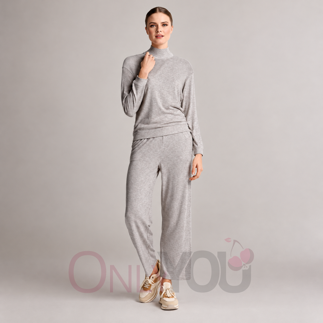 Дамски спортно-елегантен комплект LOUNGE- INFIORE 454772 Grey