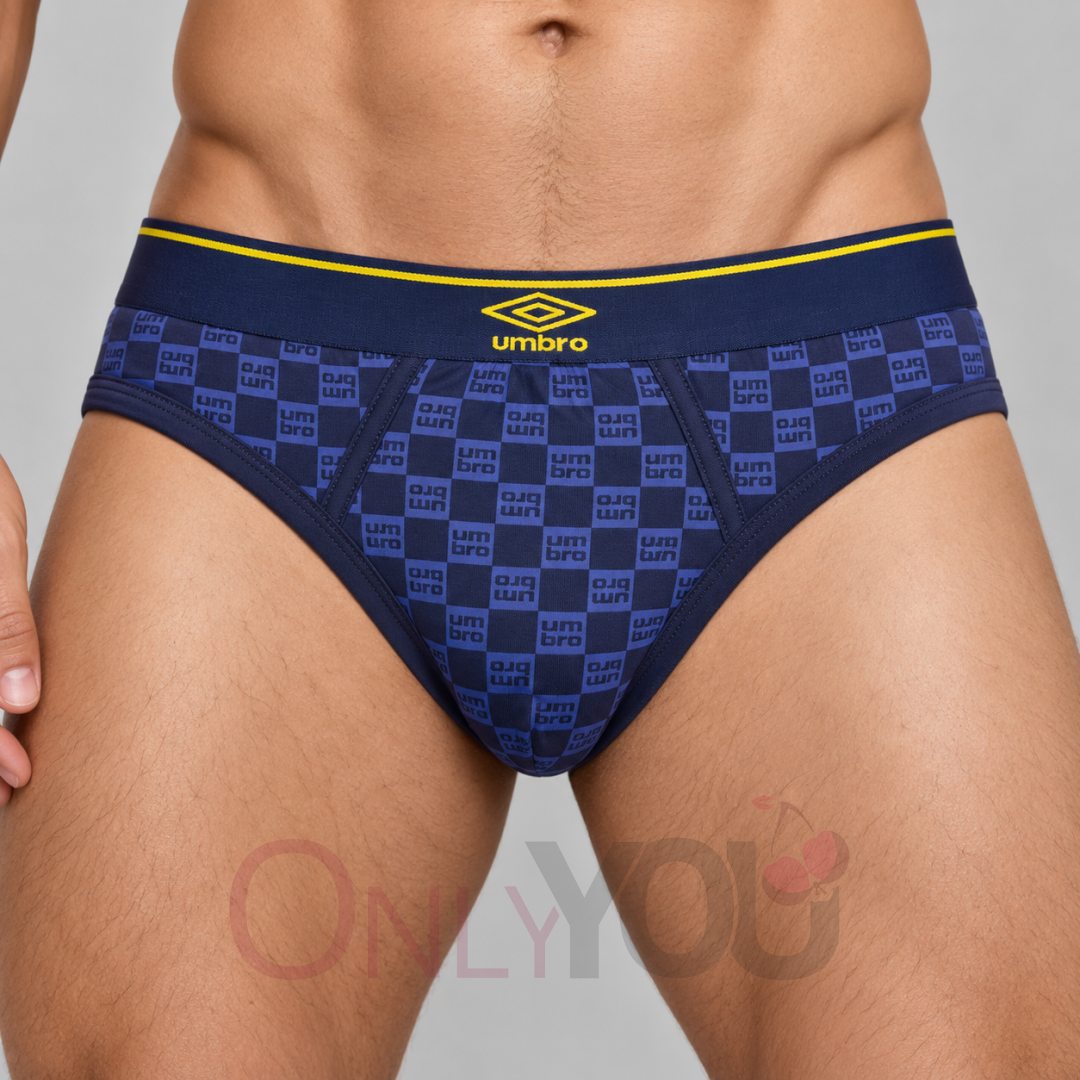 Мъжки памучни слипове Umbro 5512 Blue