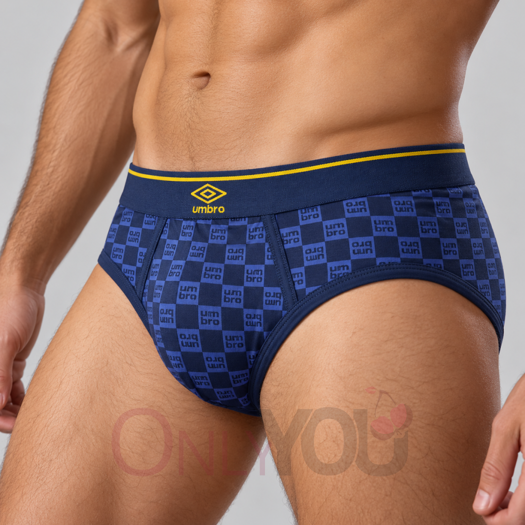 Мъжки памучни слипове Umbro 5512 Blue
