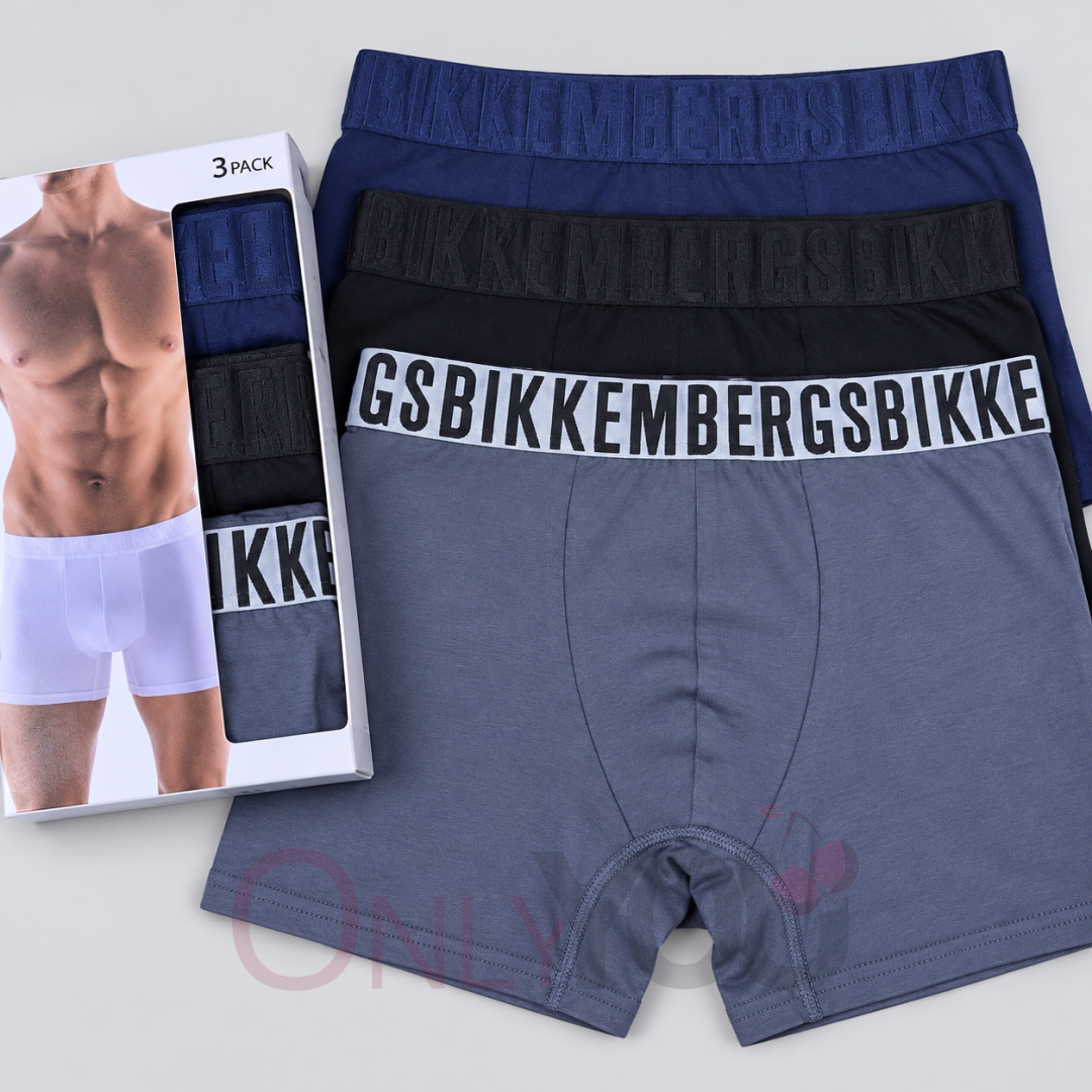 Mъжки боксер сет 3 бр BIKKEMBERGS 003BKK-Mix