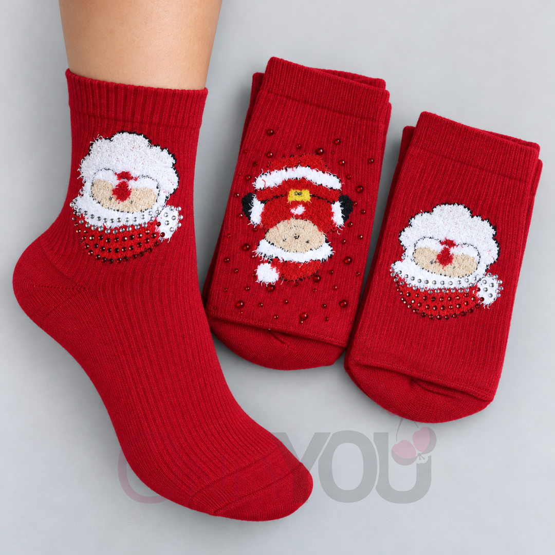 Дамски коледни чорапи 6250-Christmas Mix