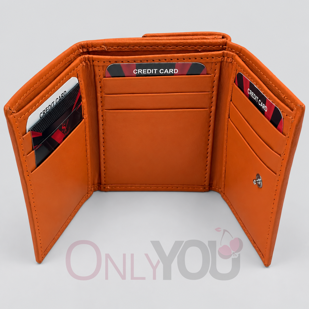 Мъжко кожено портмоне от естествена кожа С1065-1066 Light Broun