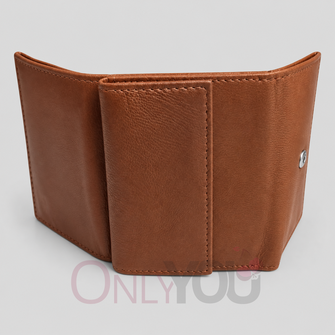 Мъжко кожено портмоне от естествена кожа С1065-1066 Dark Broun